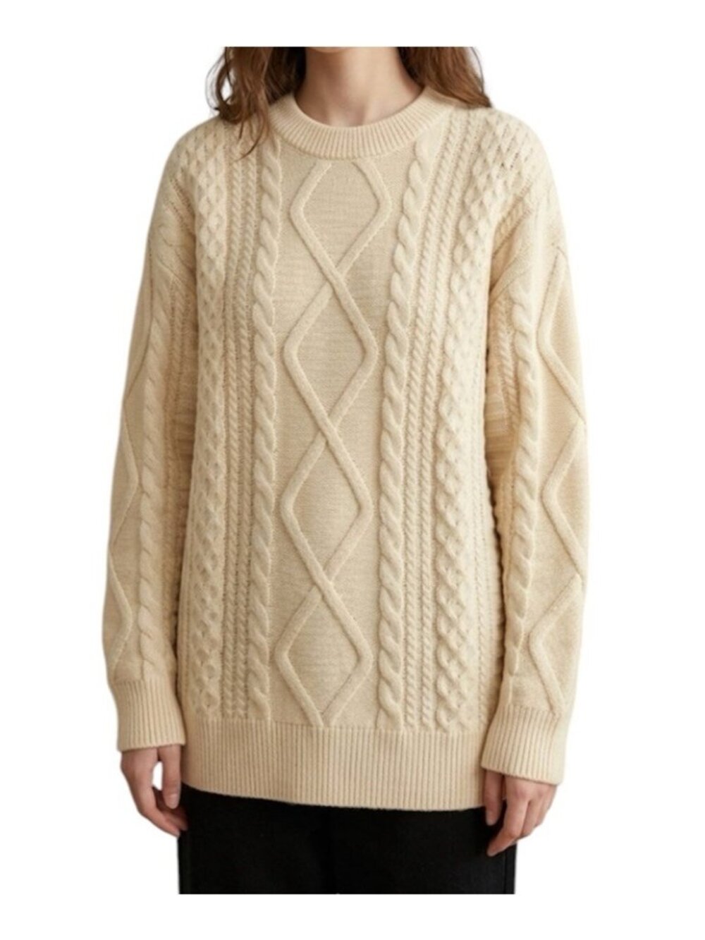 Aelfric Eden Vintage Oversized Preppy Pullover Knit Sweater Unisex Size XL
